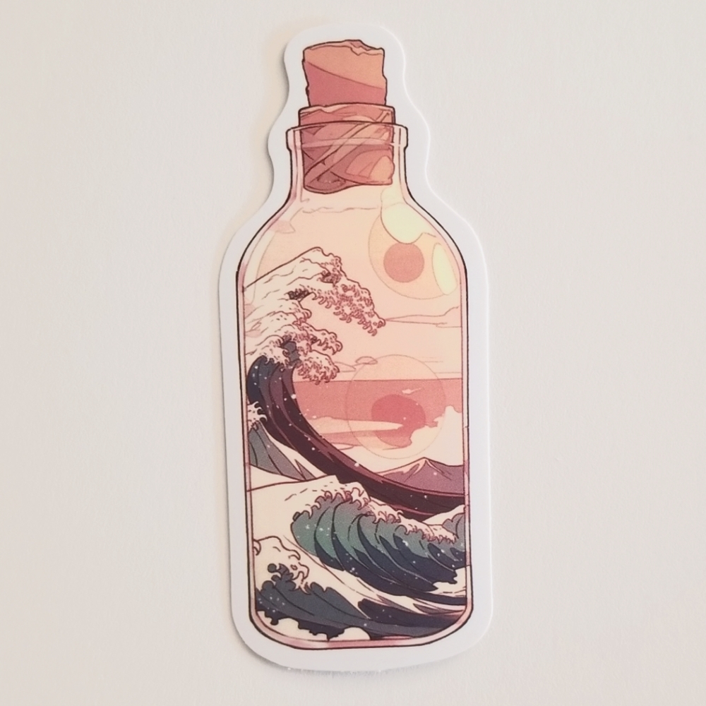 10/$10 Ocean Aesthetic Sticker